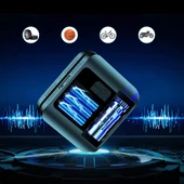 Kobb Kb420 12Volt/Şarjlı 150Psı Taşınabilir Dijital Basınç Göstergeli Led Aydınlatmalı Lastik Şişirme Pompası thumbnail 5