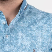 DESENLİ LİKRALI DİGİTAL BASKILI SLİMFİT ERKEK T-SHİRT thumbnail 8