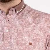 DESENLİ LİKRALI DİGİTAL BASKILI SLİMFİT ERKEK T-SHİRT thumbnail 4