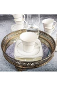 Güral Porselen Carolıne 6 Kişilik Türk Kahvesi Takımı GBSCR12KT8305450 - 2