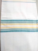 Mandaş Pamuklu El Dokuma Peştemal (80x200) - Krem Sarı - 2