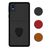 FitCase Samsung Galaxy A01 Core Kılıf Proda Deri Tek Kartlık Cepli Kapak - 1