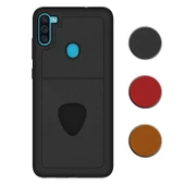 FitCase Samsung Galaxy A11 / M11 Kılıf Proda Deri Tek Kartlık Cepli Kapak - 1