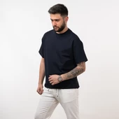 OVERSİZE PAMUKLU ERKEK T-SHİRT thumbnail 6