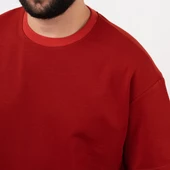 OVERSİZE PAMUKLU ERKEK T-SHİRT thumbnail 4