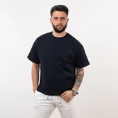 OVERSİZE PAMUKLU ERKEK T-SHİRT thumbnail 5