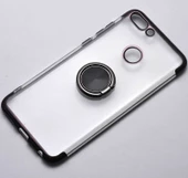 Huawei P Smart Kılıf Zore Gess Kenarları Renkli Yüzük Apartalı - 2