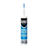 Selsil Akvaryum Silikonu Şeffaf 280 Ml - 1