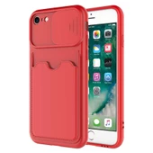 Apple iPhone 7 Kılıf ​Zore Kartix Kartlık Bölmeli Kılıf thumbnail 6