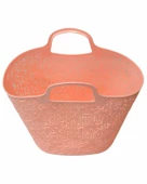 Temel Plaj ve Alışveriş Çantası Pembe - 2