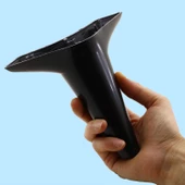 Aspen Lüks Mobilya Kanepe Koltuk Sehpa Tv Ünitesi Ayağı Ayakları 15 Cm Siyah Baza Ayak (4 ADET) - 6