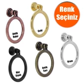 Nobel Sarkaç Dolap Çekmece Kulpu Kulbu Metal Halka Kulp thumbnail 1