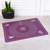 Hometarz Silikon Pizza Hamuru Açma Matı Detaylı Ölçülü 30x40 - 5