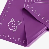 Hometarz Silikon Pizza Hamuru Açma Matı Detaylı Ölçülü 30x40 - 11