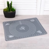 Hometarz Silikon Pizza Hamuru Açma Matı Detaylı Ölçülü 30x40 - 4