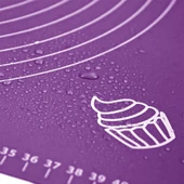 Hometarz Silikon Pizza Hamuru Açma Matı Detaylı Ölçülü 30x40 - 10