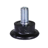 Nobel Bingo Rotil Ayak M8 Civatalı 25 mm Siyah Profil Ayağı 2.5 cm (10 ADET) - 5