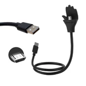 Powermaster 1626 Micro USB-USB Girişli Akrobatik Telefon Tutucu - 1
