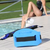 TheraBand® Aqua Belt / Mavi:Size:L / 210x780x40 Mm Siyah Belt+Buckle - 3