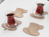 Çeyiz Diyarı Cafe Dream Kokteyl Peçete Seti 4 Parça - 2