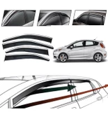 Ford Focus 3 2015 Kromlu Cam Rüzgarlığı 4 Lü - 1