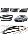 Opel Astra J Sedan 2012 Kromlu Cam Rüzgarlığı 4 Lü - 1