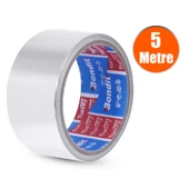 Alüminyum Folyo Bant 45 Mm X 5 Metre Yanmaz Soba Borusu Bandı - 1