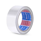 Alüminyum Folyo Bant  45 mm x 20 Metre Yanmaz Soba Borusu Bandı - 3