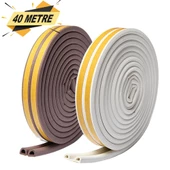 Kapı Pencere Bandı Fitili Yapışkanlı Soğuk İzolasyon 20x2=40 Metre - 1