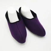 Kaymaz Taban Düz Polar Patik - 8