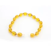 Pigado Sıkma Kehribar Arpa Kesim Unisex Bileklik - 5