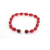 Pigado Sıkma Kehribar Arpa Kesim Unisex Bileklik - 4