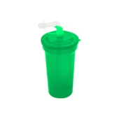 Hometarz Pipetli Bardak Okul Ofis Masa Üstü Plastik Suluk 400 Ml - 5