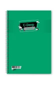 Kareli 72 Yaprak Spiralli Defter A4 Boy Plastik Kapak (1 Adet ) - 1