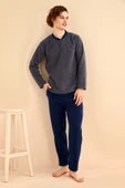 Nisanca Kışlık Erkek Polar Pijama Takımı - 7