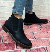 Voyager 3502 Lacivert Hakiki Deri Bilekte Bağcaksız Erkek Bot thumbnail 6