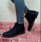 Voyager 3502 Lacivert Hakiki Deri Bilekte Bağcaksız Erkek Bot thumbnail 2