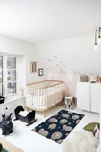 Frenda Home Koyun Desenli Kaymaz Deri Taban Çocuk Ve Bebek Halısı  LACİVERT 80X200 - 1