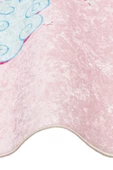 Frenda Home Unıcorn Kaymaz Deri Taban Dekoratif Çocuk Odası Halısı  PEMBE 120X180 - 3
