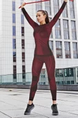 MioFit Fast Dry Yüksek Bel Seamless Spor Tayt - 2