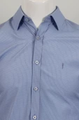Uzun Kol Slim Fit Kare Desenli Gömlek - 6