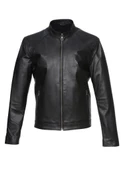 Fit Spor Erkek Deri Mont - 8