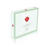 Cotton Box Çift Kişilik Bambu Saten Nevresim Takımı Bordo thumbnail 3