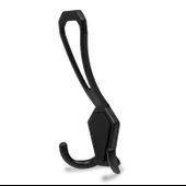 Villa Portmanto Vestiyer Duvar Askısı Siyah Dolap Elbise Askılığı (4 ADET) - 4