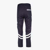 Kışlık Gabardin %100 Pamuk Reflektörlü Kargo Cepli Kışlık İş Pantolonu - 4