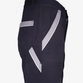 Kışlık Gabardin %100 Pamuk Reflektörlü Kargo Cepli Kışlık İş Pantolonu - 8