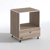 Kenzlife ocak dolabı bennu crd 85*70*60 XLARGE kapaklı hazır mutfak klasik setüstü ocak için sabit tabla thumbnail 3