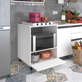 Kenzlife ocak dolabı bennu byz 85*70*60 XLARGE kapaklı hazır mutfak klasik setüstü ocak için sabit tabla - 1