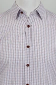 Uzun Kol Slim Fit Kareli Gömlek - 3