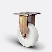 Emes Sabit Polyamid Ağır Yük Tekeri Sabit Maşalı 80x30 mm thumbnail 1